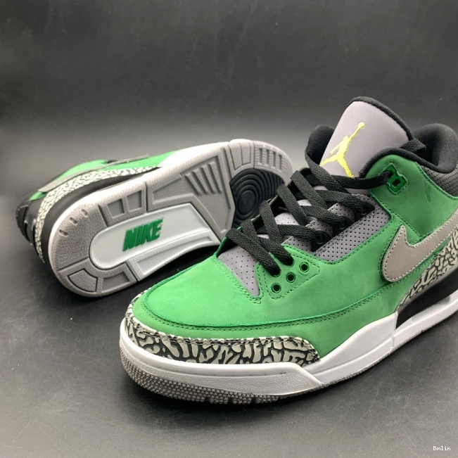 Bmlin Ducks PE 867493 3 Retro AJ3 Air Jordan Oregon Tinker shoes 0717